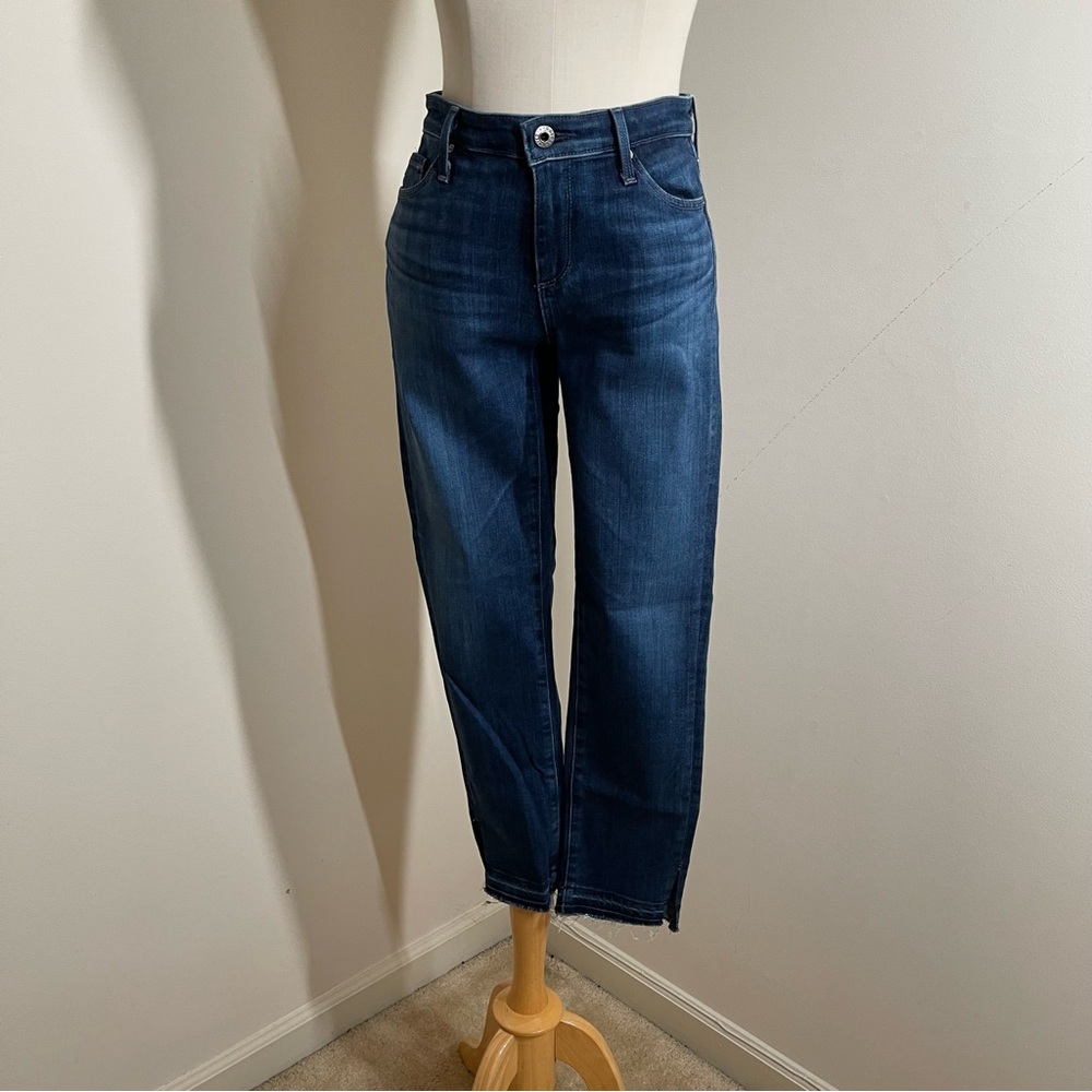 Adriano Goldschmidt AG Women’s The Stevie Capri- Size 25 - Raw Hem Cropped Jeans